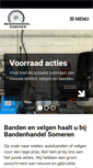 Mobile Screenshot of bandenhandelsomeren.nl